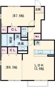 la chanceの間取り画像