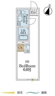 RISE Asadaの間取り画像