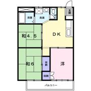 コーポ中島の間取り画像