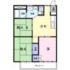 コーポ中島の間取り画像