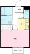 コンフォート青柳の間取り画像