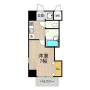 CITY SPIRE布施の間取り画像