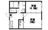 三幸ハイツの間取り画像