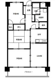 アビタシオンNYKの間取り画像
