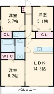 ハイランド野十郎の間取り画像