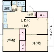 メゾンボナールの間取り画像