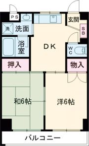 サンライズイトウの間取り画像
