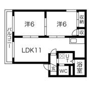 エクセル大東Aの間取り画像