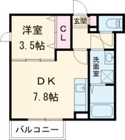 T's(ティーズ)岡上の町の間取り画像