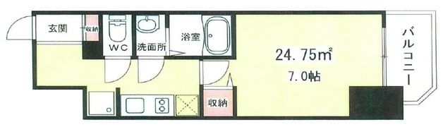 レシオス神戸元町の間取り画像
