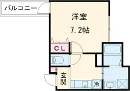 ALEGRIA津久野Northの間取り画像