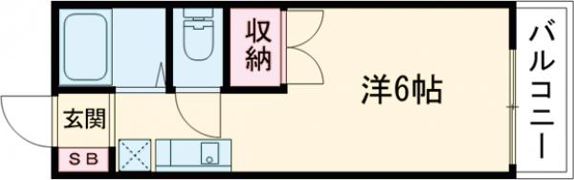 エクシブ津市場の間取り画像