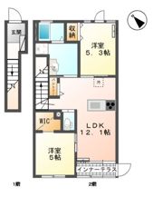 シュクセシオンの間取り画像