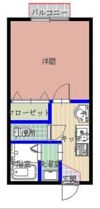 カーサ若葉の間取り画像