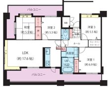 オーヴィジョン防府駅南の間取り画像