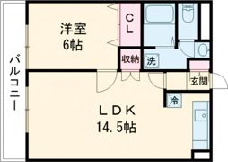 スマイルコーポの間取り画像