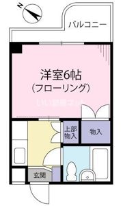 ベルアベニュー町田の間取り画像