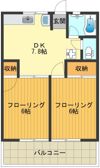 シティハイムひかりハイツの間取り画像