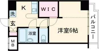 ラポール中島の間取り画像
