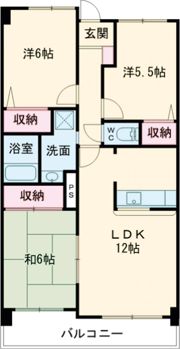 グランサーヴ新下関の間取り画像
