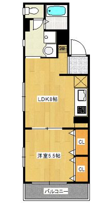 Aera市川の間取り画像
