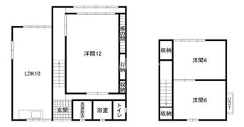 堀貸家（犬山）の間取り画像