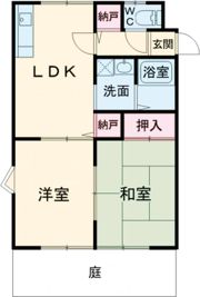 アフィネ桜木の間取り画像