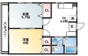 アドリアパラセの間取り画像