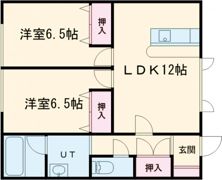 ブランネージュの間取り画像