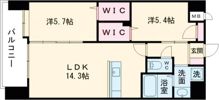 フルール米屋町の間取り画像