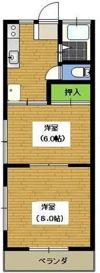 コーポすばるの間取り画像