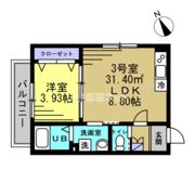 AJ新津田沼の間取り画像