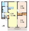 リッチンコートⅠの間取り画像