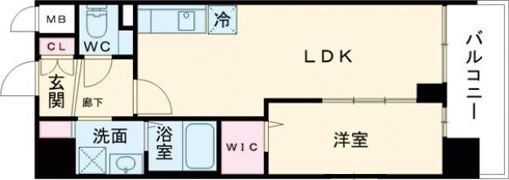 VITA荒本の間取り画像