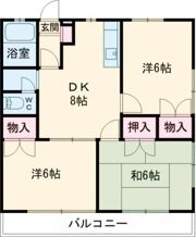 エステートピア二色ノ浜の間取り画像