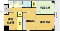 ノイシュロス御室南の間取り画像