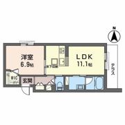 シャーメゾン Leafの間取り画像
