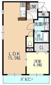 アネーロ城山の間取り画像