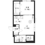 新築)アッサンブラージュS.S.R.※厚別東1-1の間取り画像