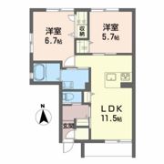 メゾンマスト南館の間取り画像