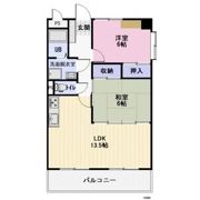 ラビアンローズの間取り画像