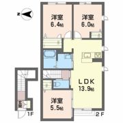 シャーメゾン 香の間取り画像