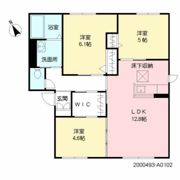 ボヌールNの間取り画像