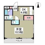 第2スカイコーポの間取り画像