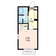 ピュア・フラットKの間取り画像