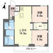 ヴィラ スワスティの間取り画像