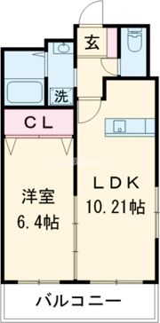 グレイスヴィラ西大畑の間取り画像