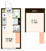 Dimora Tranquilla Hikarigaokaの間取り画像
