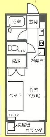 イマージュ吉野の間取り画像