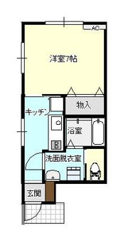 アバンティ京田の間取り画像